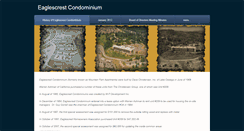 Desktop Screenshot of eaglescrestcondos.com